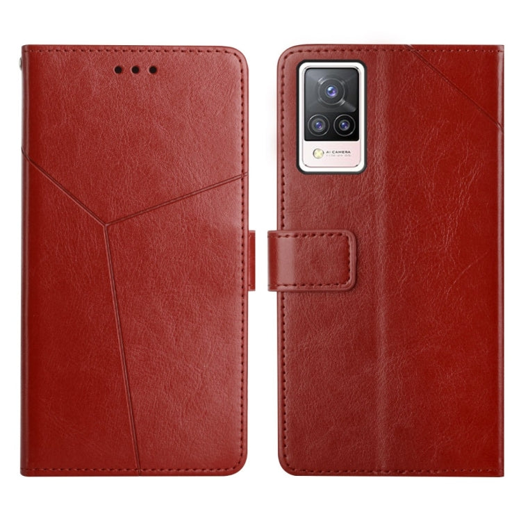 For vivo S9 Y Stitching Horizontal Flip Leather Phone Case