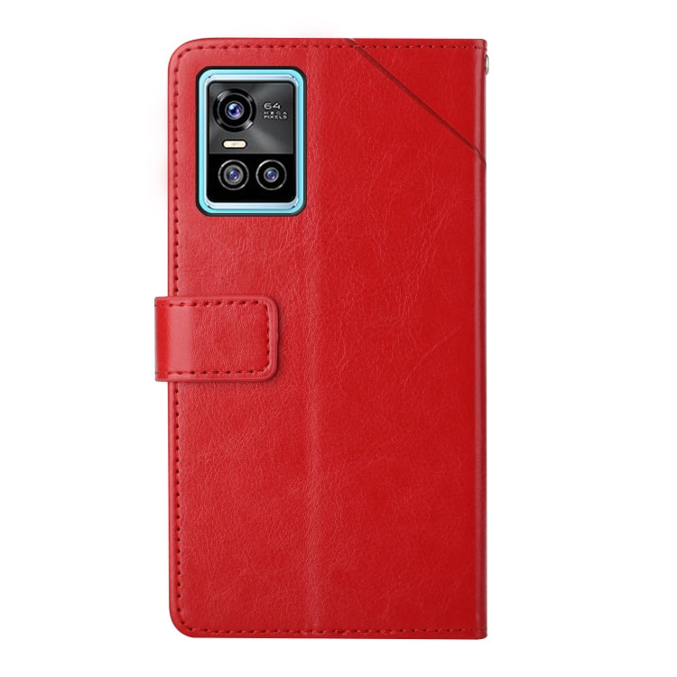 For vivo S10 / S10 Pro Y Stitching Horizontal Flip Leather Phone Case