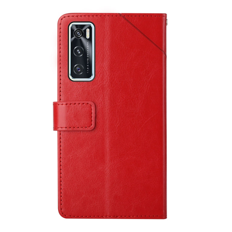 For vivo V20 SE / Y70 Y Stitching Horizontal Flip Leather Phone Case