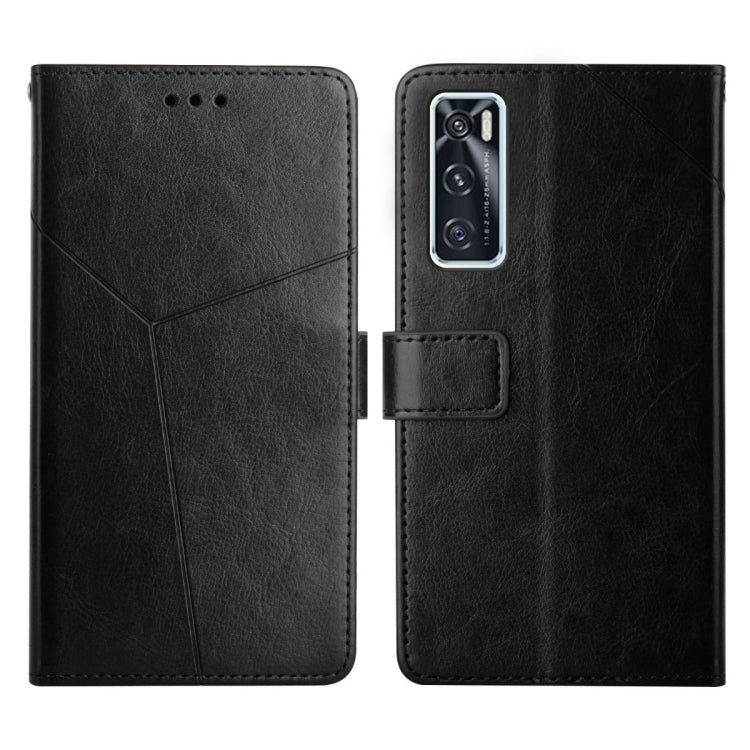 For vivo V20 SE / Y70 Y Stitching Horizontal Flip Leather Phone Case