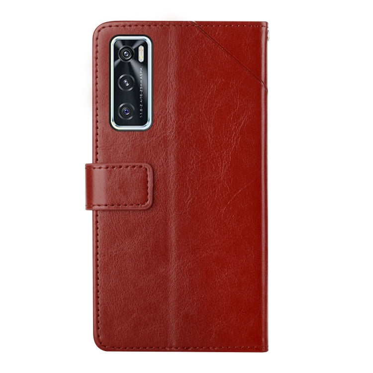 For vivo V20 SE / Y70 Y Stitching Horizontal Flip Leather Phone Case