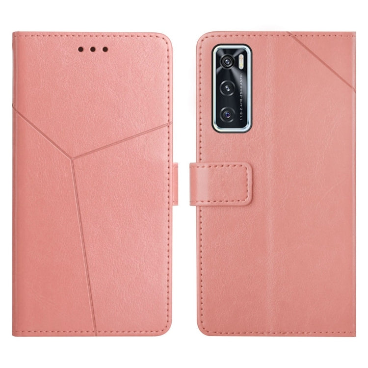 For vivo V20 SE / Y70 Y Stitching Horizontal Flip Leather Phone Case