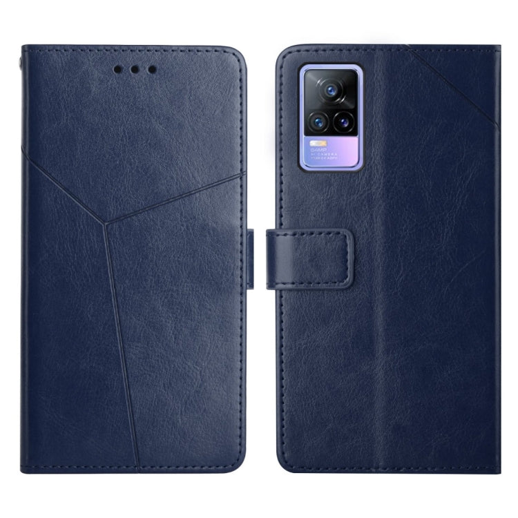 For vivo V21e / Y73 2021 Y Stitching Horizontal Flip Leather Phone Case