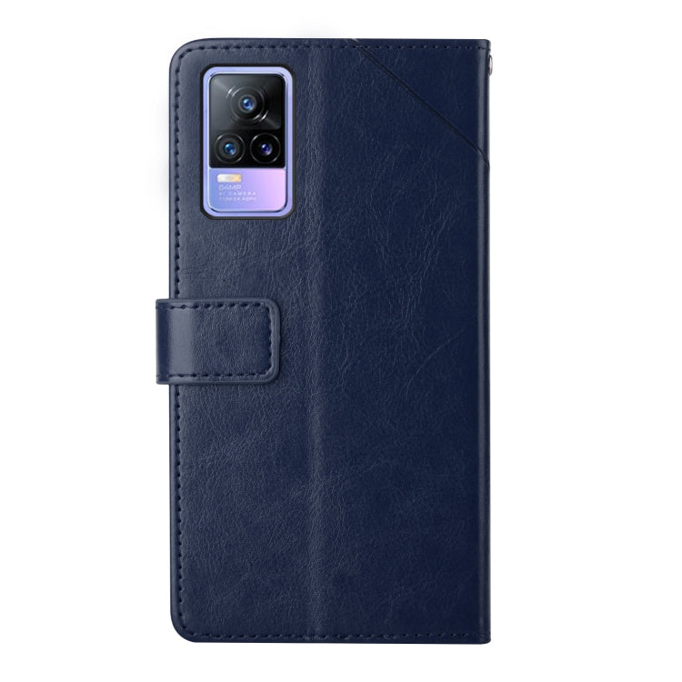 For vivo V21e / Y73 2021 Y Stitching Horizontal Flip Leather Phone Case