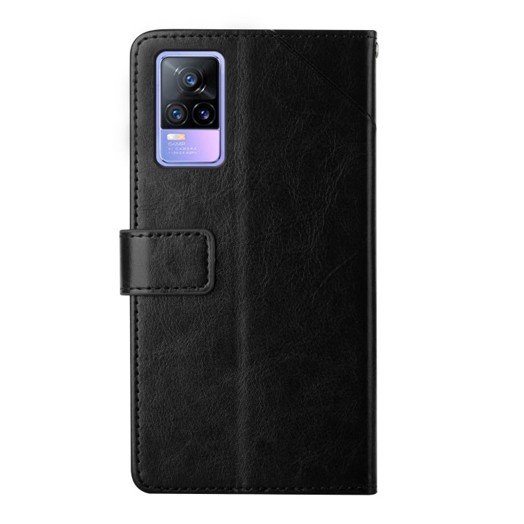 For vivo V21e / Y73 2021 Y Stitching Horizontal Flip Leather Phone Case