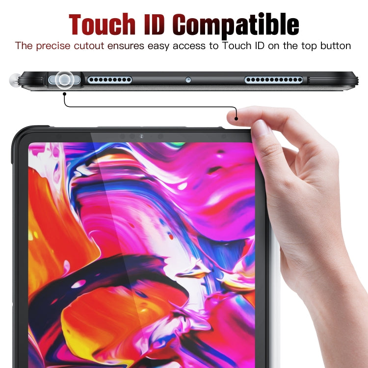 Metal Frame PC TPU Tablet Case For iPad Air 2020 / 2022 10.9