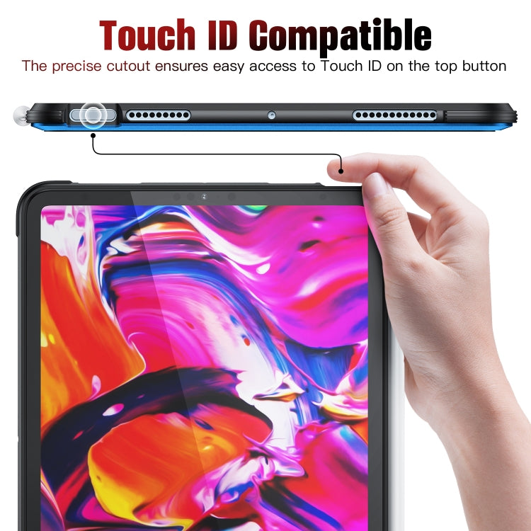 Metal Frame PC TPU Tablet Case For iPad Air 2020 / 2022 10.9