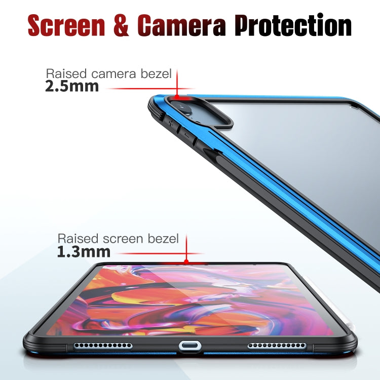 Metal Frame PC TPU Tablet Case For iPad Air 2020 / 2022 10.9