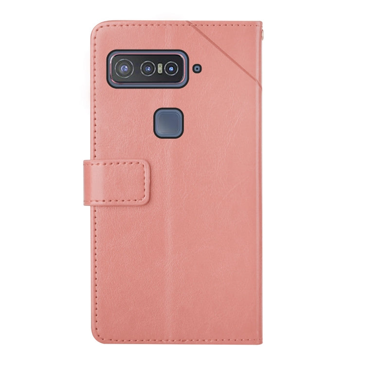 For Asus Smartphone for Snapdragon Insiders Y Stitching Horizontal Flip Leather Phone Case