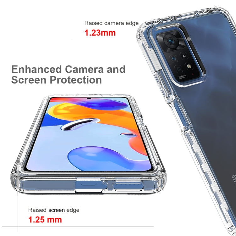For Xiaomi Redmi Note 11 Pro Global Full Body Shockproof Clear Gradient Phone Case