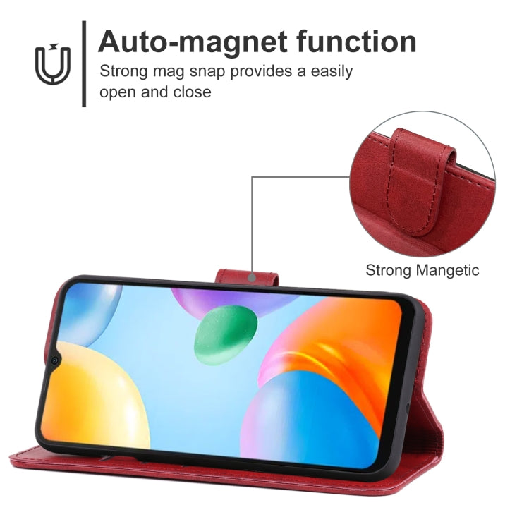 Leather Phone Case For Xiaomi Poco C40