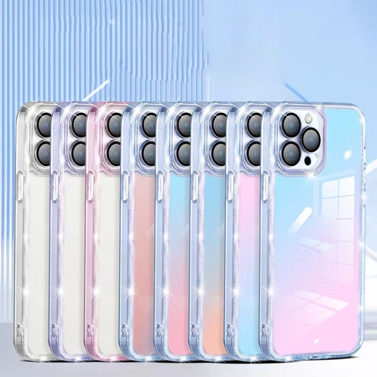 For iPhone 13 Pro Diamond Lens Protector Glass Phone Case