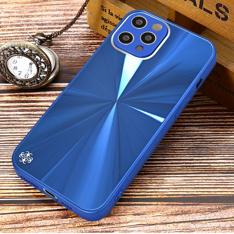 For iPhone 11 Pro CD Texture TPU + Tempered Glass Phone Case