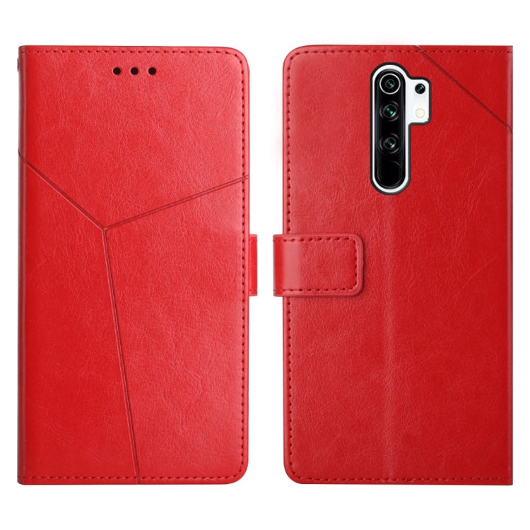 For Xiaomi Redmi 9 Y Stitching Horizontal Flip Leather Phone Case
