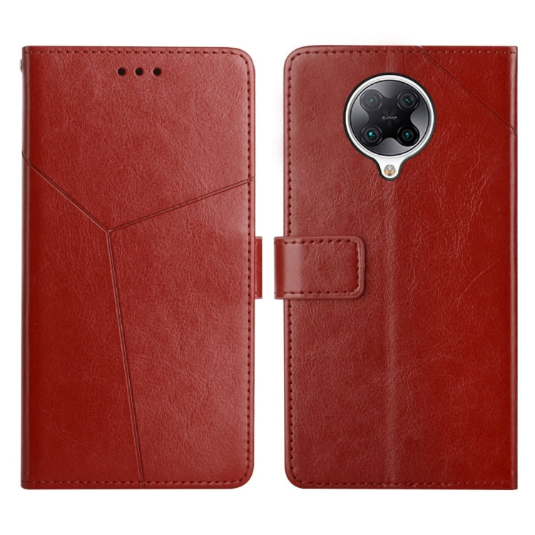 For Xiaomi Redmi K30 Pro Y Stitching Horizontal Flip Leather Phone Case