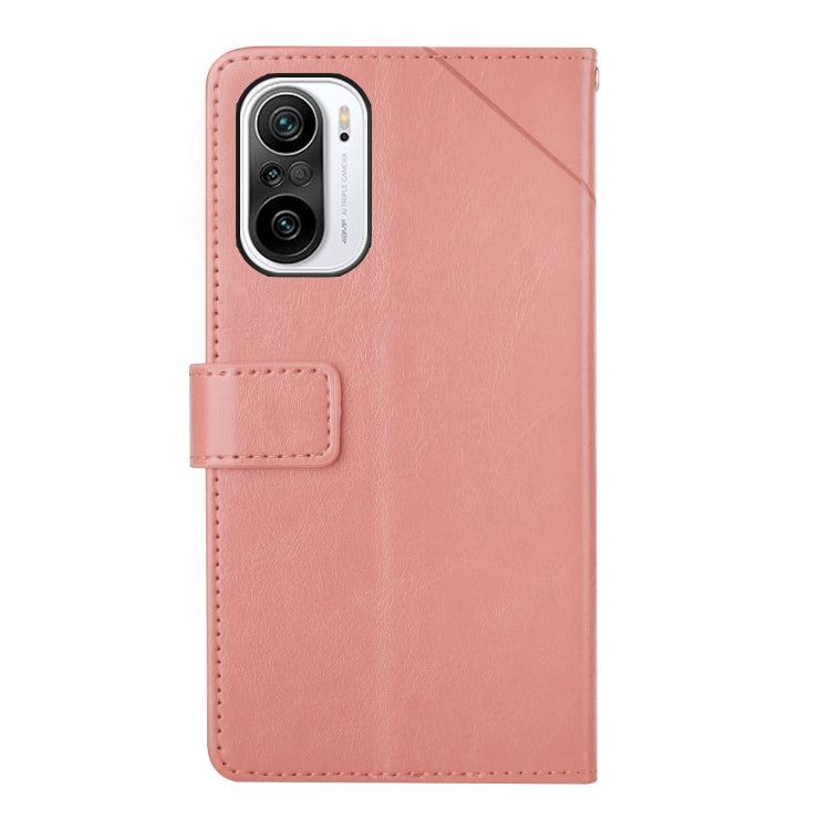 For Xiaomi Redmi K40 / K40 Pro Y Stitching Horizontal Flip Leather Phone Case