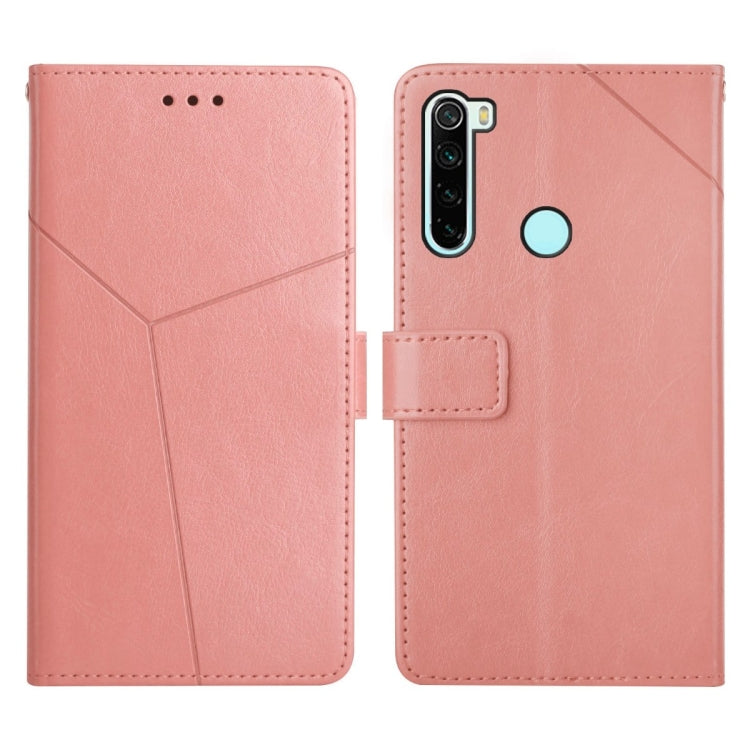 For Xiaomi Redmi Note 8 Y Stitching Horizontal Flip Leather Phone Case