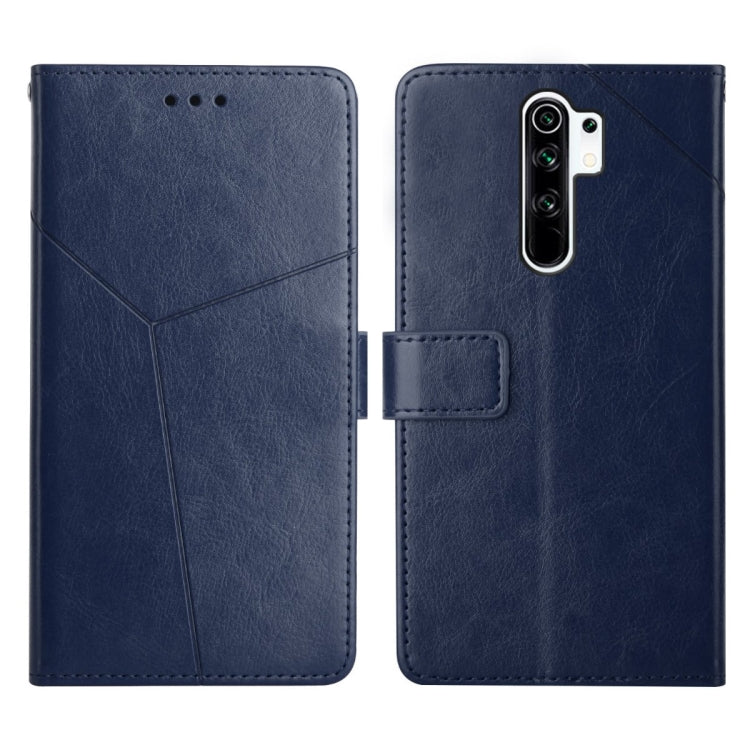 For Xiaomi Redmi Note 8 Pro Y Stitching Horizontal Flip Leather Phone Case