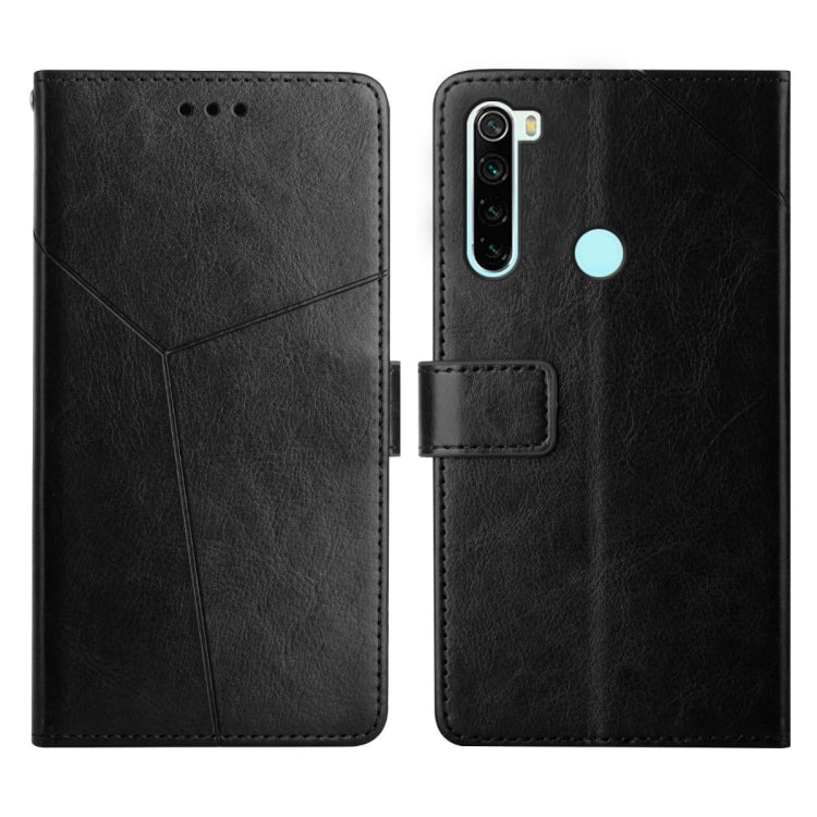 For Xiaomi Redmi Note 8T Y Stitching Horizontal Flip Leather Phone Case