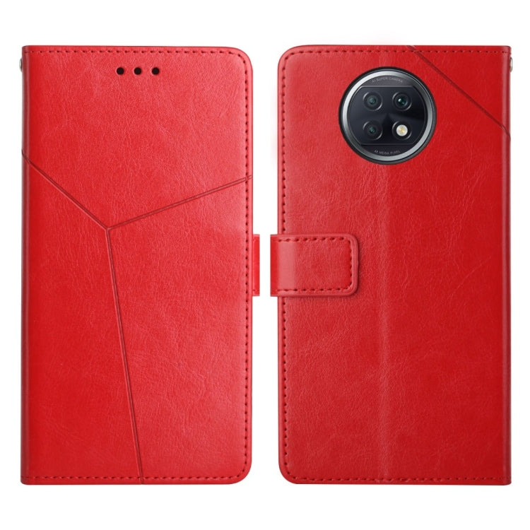 For Xiaomi Redmi Note 9 5G / Note 9T 5G Y Stitching Horizontal Flip Leather Phone Case