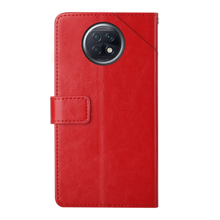 For Xiaomi Redmi Note 9 5G / Note 9T 5G Y Stitching Horizontal Flip Leather Phone Case