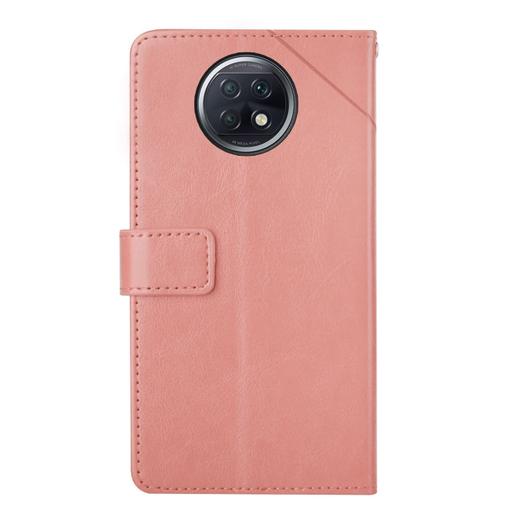 For Xiaomi Redmi Note 9 5G / Note 9T 5G Y Stitching Horizontal Flip Leather Phone Case