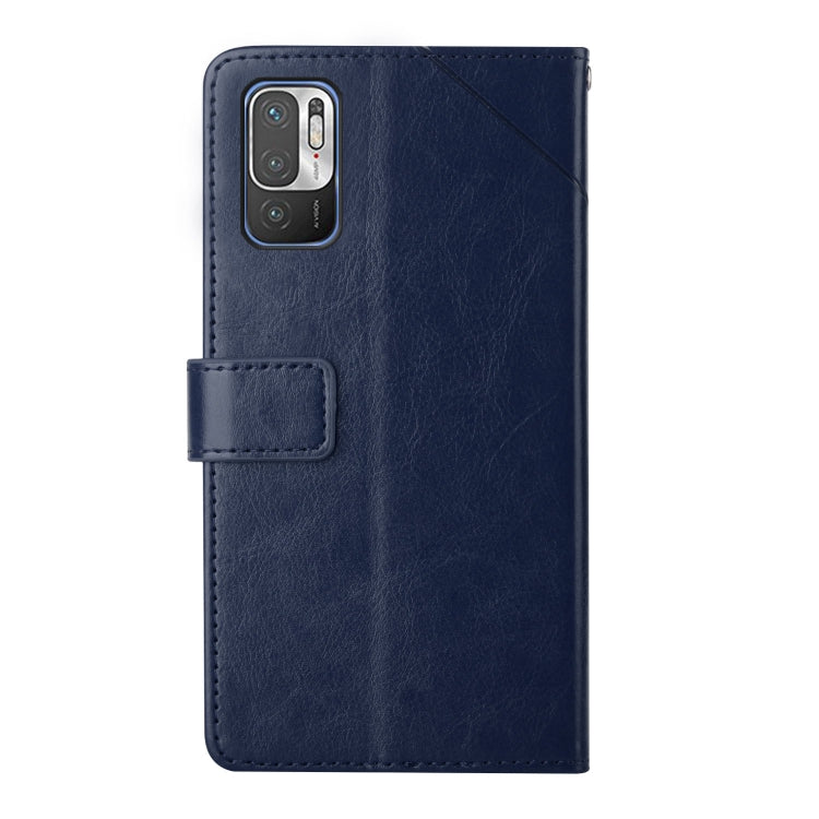 For Xiaomi Redmi Note 10 5G Y Stitching Horizontal Flip Leather Phone Case