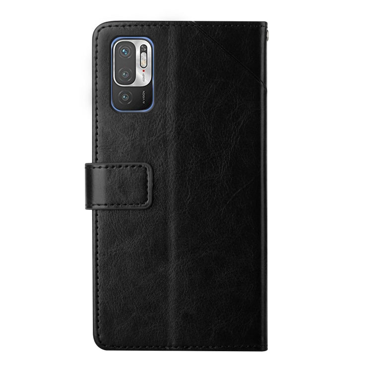 For Xiaomi Redmi Note 10 5G Y Stitching Horizontal Flip Leather Phone Case