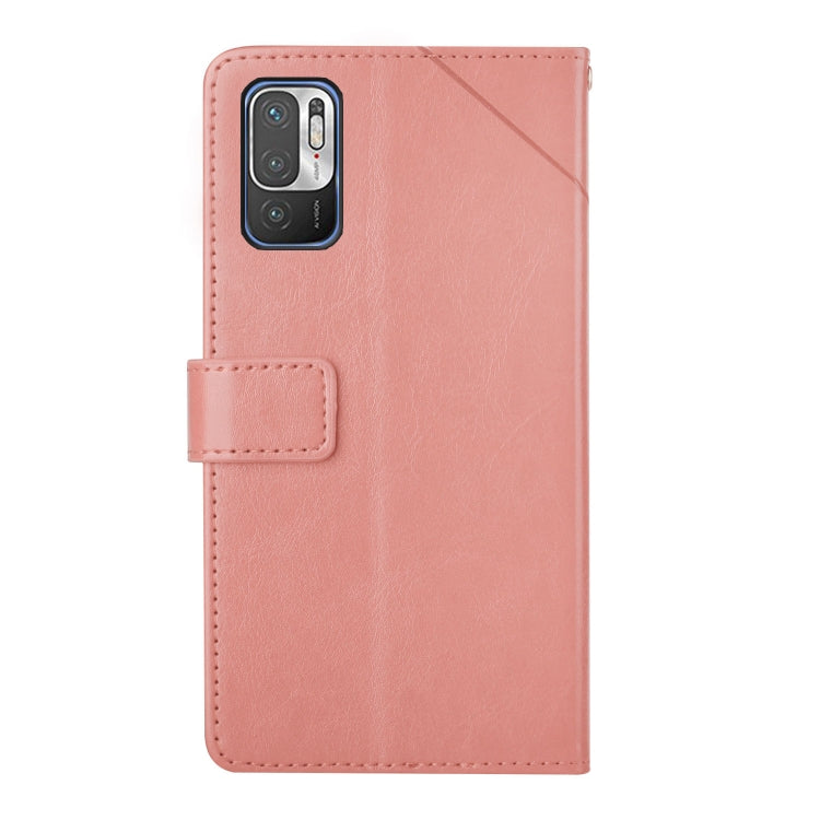 For Xiaomi Redmi Note 10 5G Y Stitching Horizontal Flip Leather Phone Case