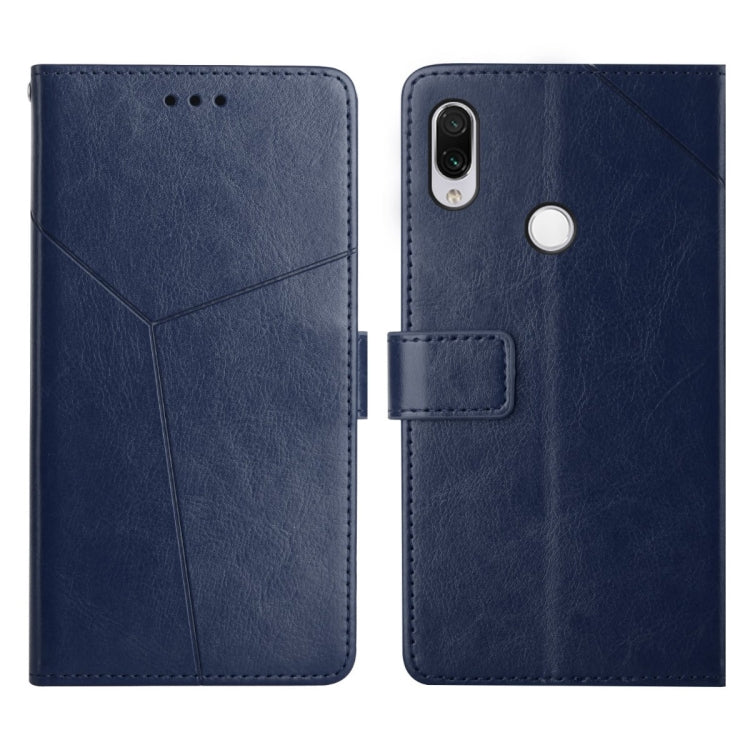 For Xiaomi Redmi Note 7 / Note 7 Pro Y Stitching Horizontal Flip Leather Phone Case