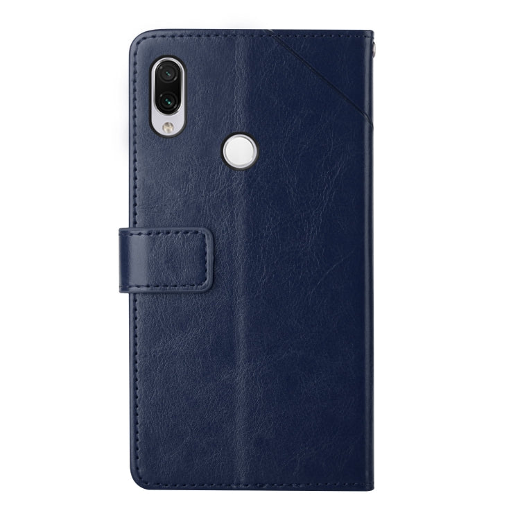 For Xiaomi Redmi Note 7 / Note 7 Pro Y Stitching Horizontal Flip Leather Phone Case