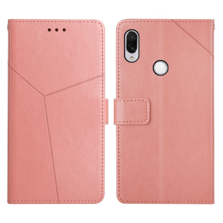 For Xiaomi Redmi Note 7 / Note 7 Pro Y Stitching Horizontal Flip Leather Phone Case