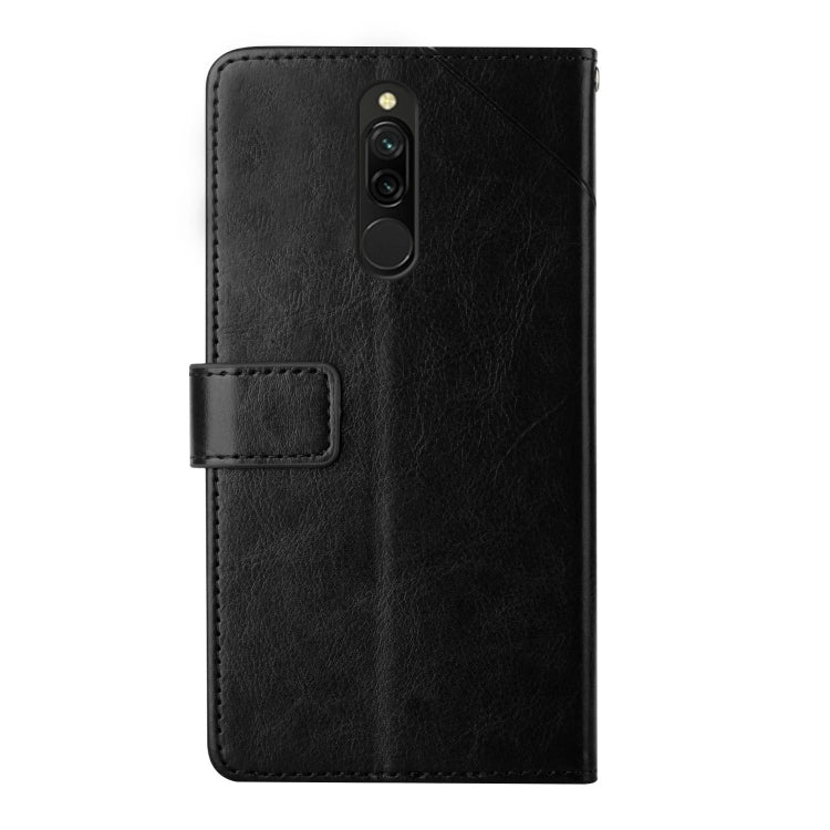 For Xiaomi Redmi 8 / 8A Y Stitching Horizontal Flip Leather Phone Case