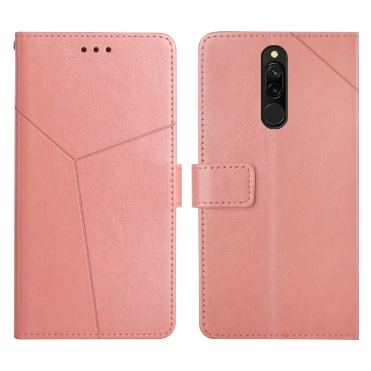 For Xiaomi Redmi 8 / 8A Y Stitching Horizontal Flip Leather Phone Case