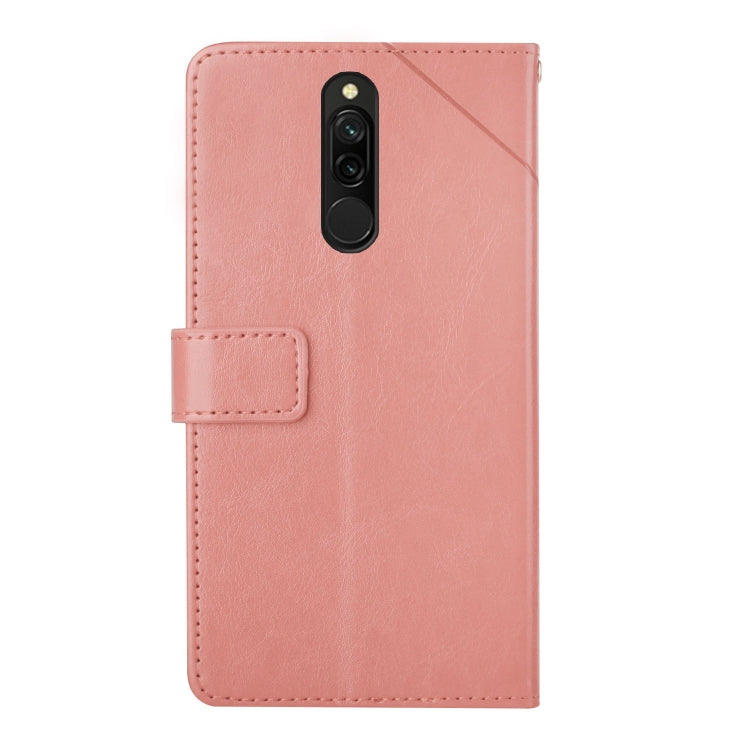 For Xiaomi Redmi 8 / 8A Y Stitching Horizontal Flip Leather Phone Case