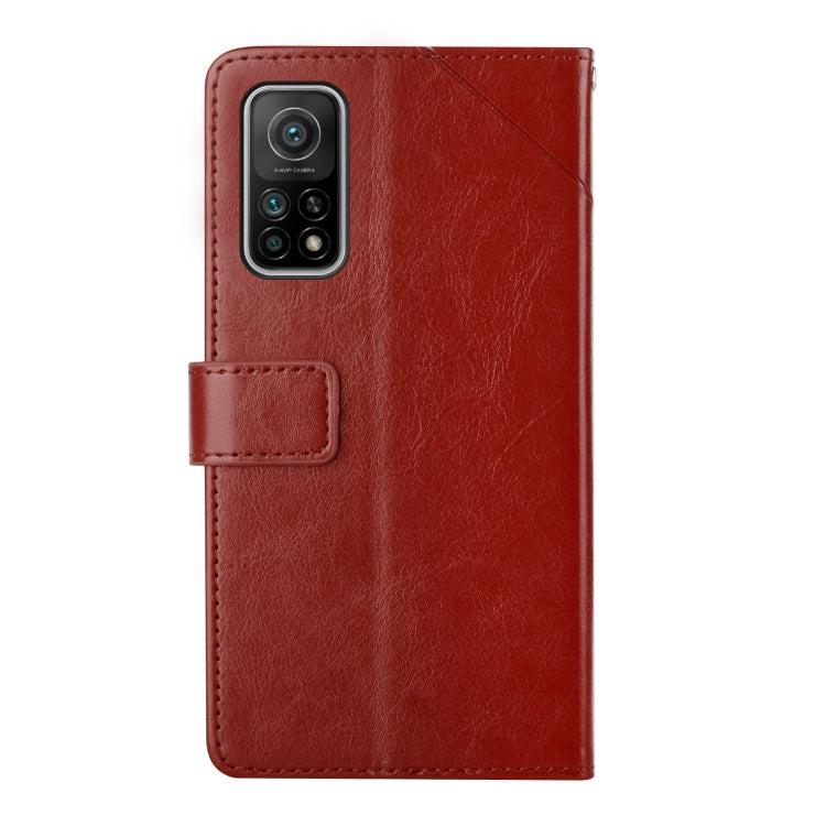 For Xiaomi Mi 10T 5G Y Stitching Horizontal Flip Leather Phone Case