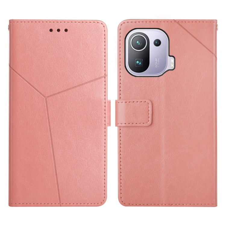 For Xiaomi Mi 11 Pro Y Stitching Horizontal Flip Leather Phone Case