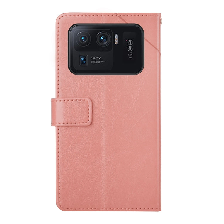 For Xiaomi Mi 11 Ultra Y Stitching Horizontal Flip Leather Phone Case