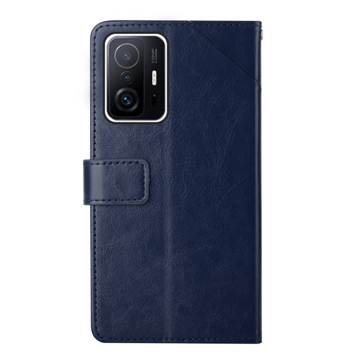 For Xiaomi Mi 11T / 11T Pro Y Stitching Horizontal Flip Leather Phone Case