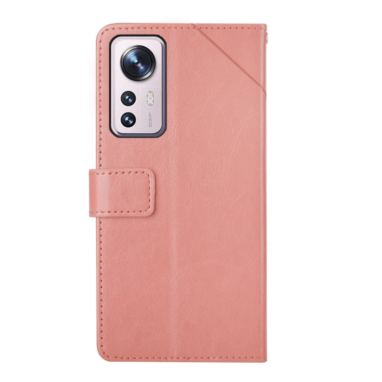 For Xiaomi 12 Y Stitching Horizontal Flip Leather Phone Case