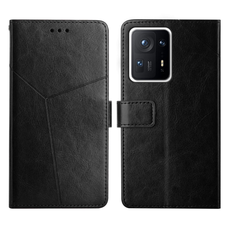 For Xiaomi Mi Mix4 Y Stitching Horizontal Flip Leather Phone Case