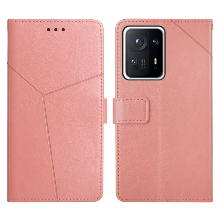 For Xiaomi Mi Mix4 Y Stitching Horizontal Flip Leather Phone Case