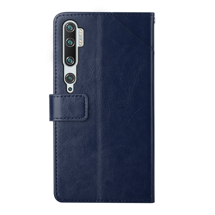 For Xiaomi Mi Note 10 Y Stitching Horizontal Flip Leather Phone Case