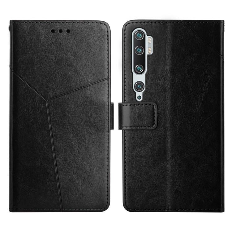 For Xiaomi Mi Note 10 Y Stitching Horizontal Flip Leather Phone Case
