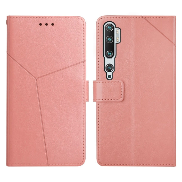 For Xiaomi Mi Note 10 Y Stitching Horizontal Flip Leather Phone Case