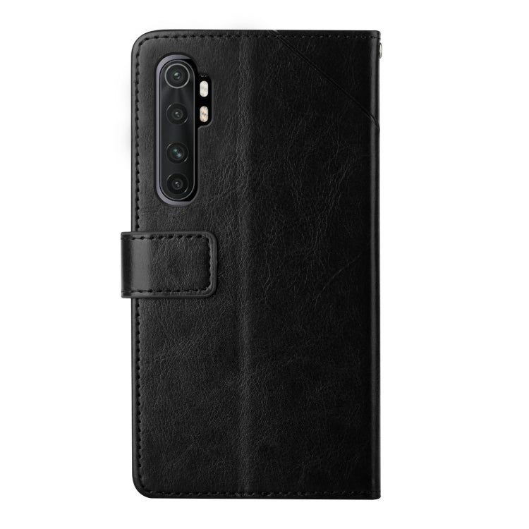 For Xiaomi Mi Note 10 Lite Y Stitching Horizontal Flip Leather Phone Case