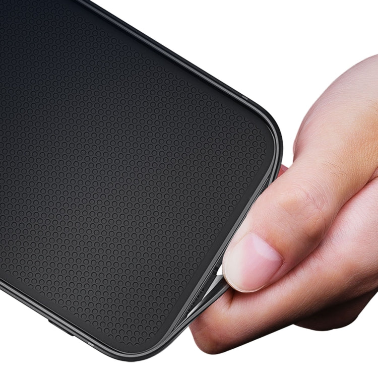 For iPhone 12 Pro Max Carbon Fiber PC + TPU Phone Case