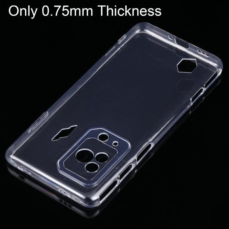 For Xiaomi Black Shark 5 0.75mm Ultra-thin Transparent TPU Phone Case