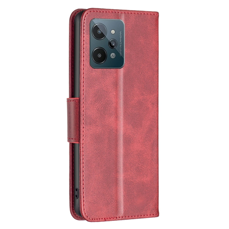 For OPPO Realme C31 Lambskin Texture Leather Phone Case