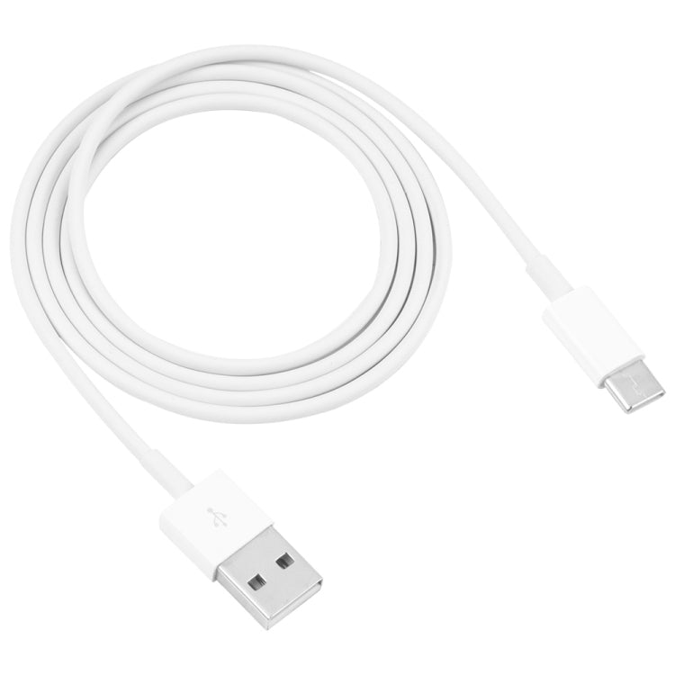 2A USB to USB-C / Type-C Data Cable, Cable Length:1m(White)